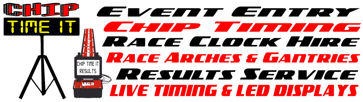 Chip timing hire race clock hire event entry race arches  uk results service 